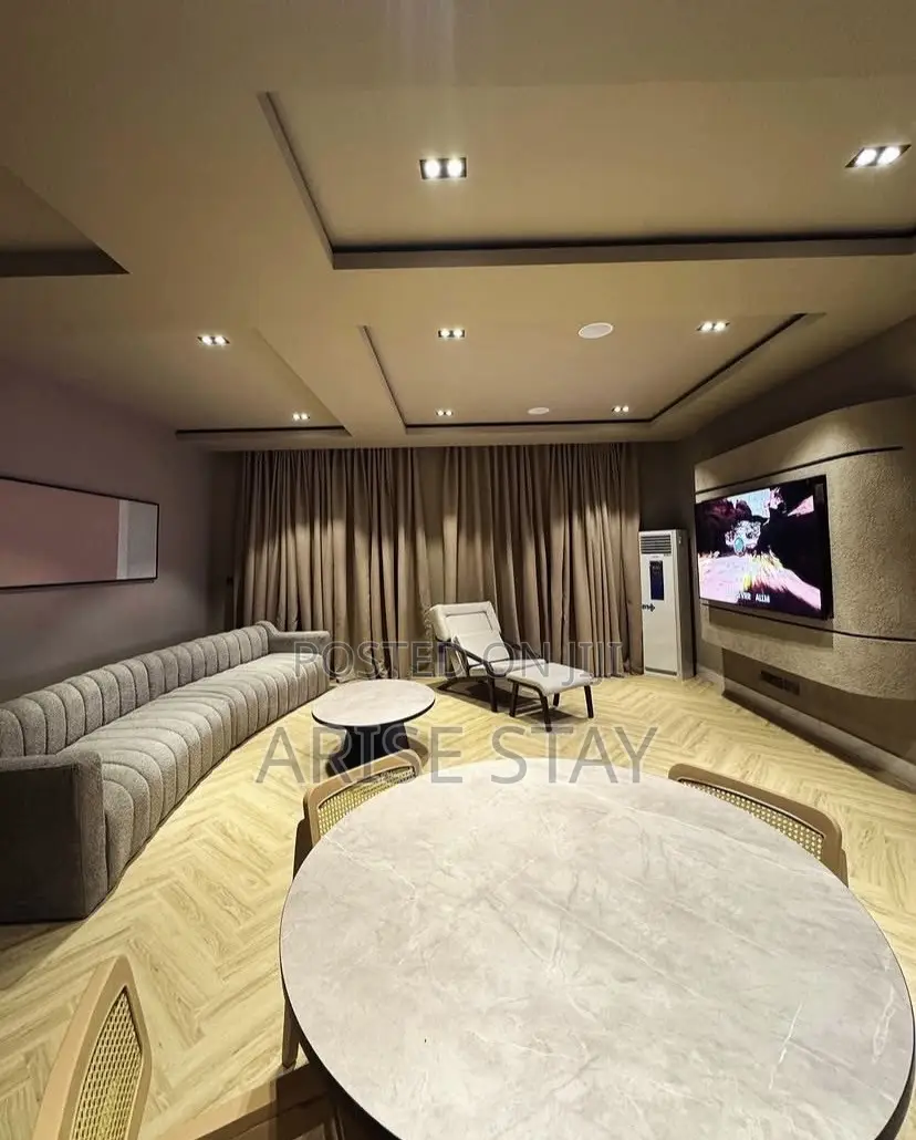 2-Bedroom Penthouse Loft With Pool & Gym | Ikeja Gra in Ikeja GRA