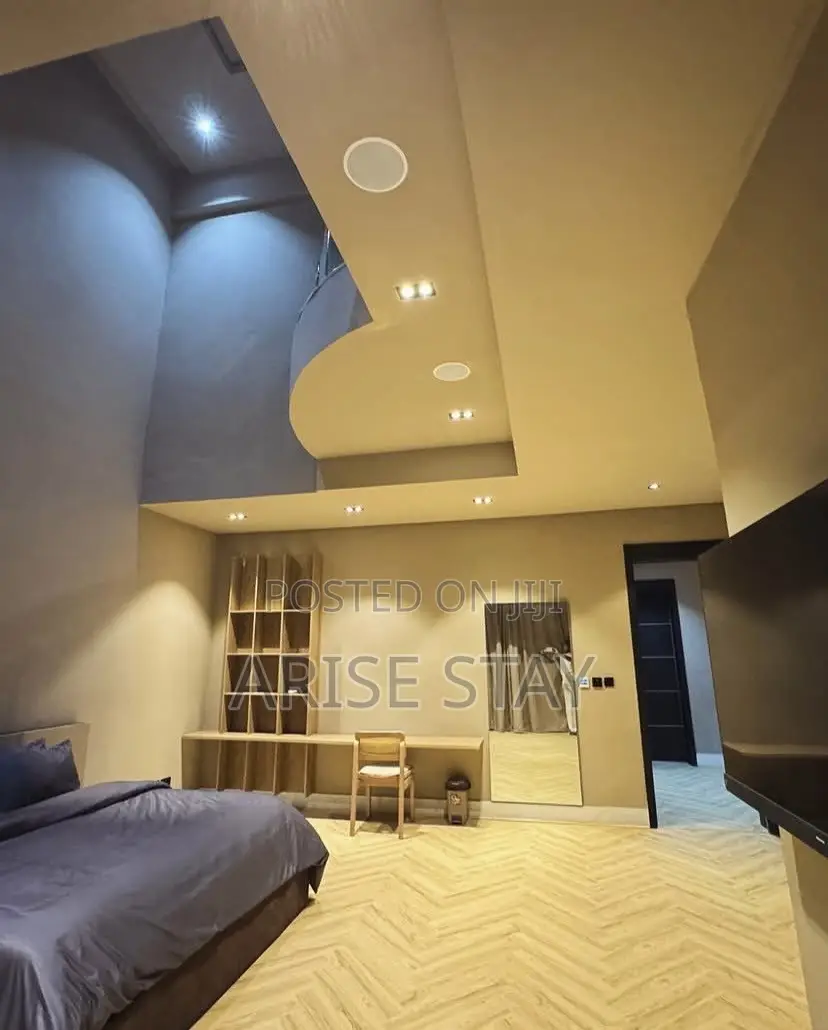 2-Bedroom Penthouse Loft With Pool & Gym | Ikeja Gra in Ikeja GRA