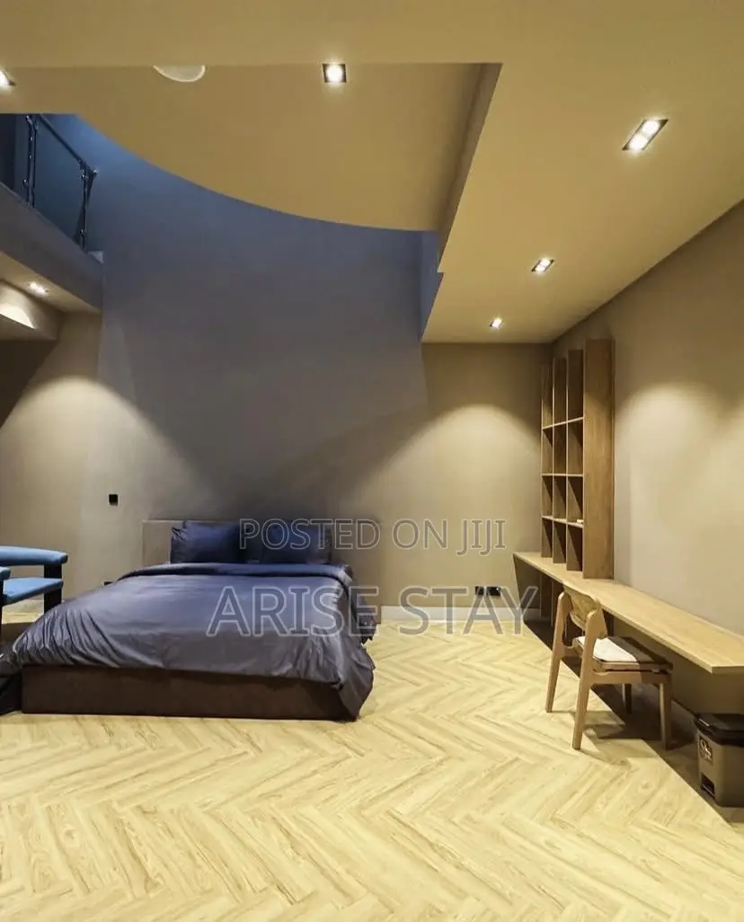 2-Bedroom Penthouse Loft With Pool & Gym | Ikeja Gra in Ikeja GRA