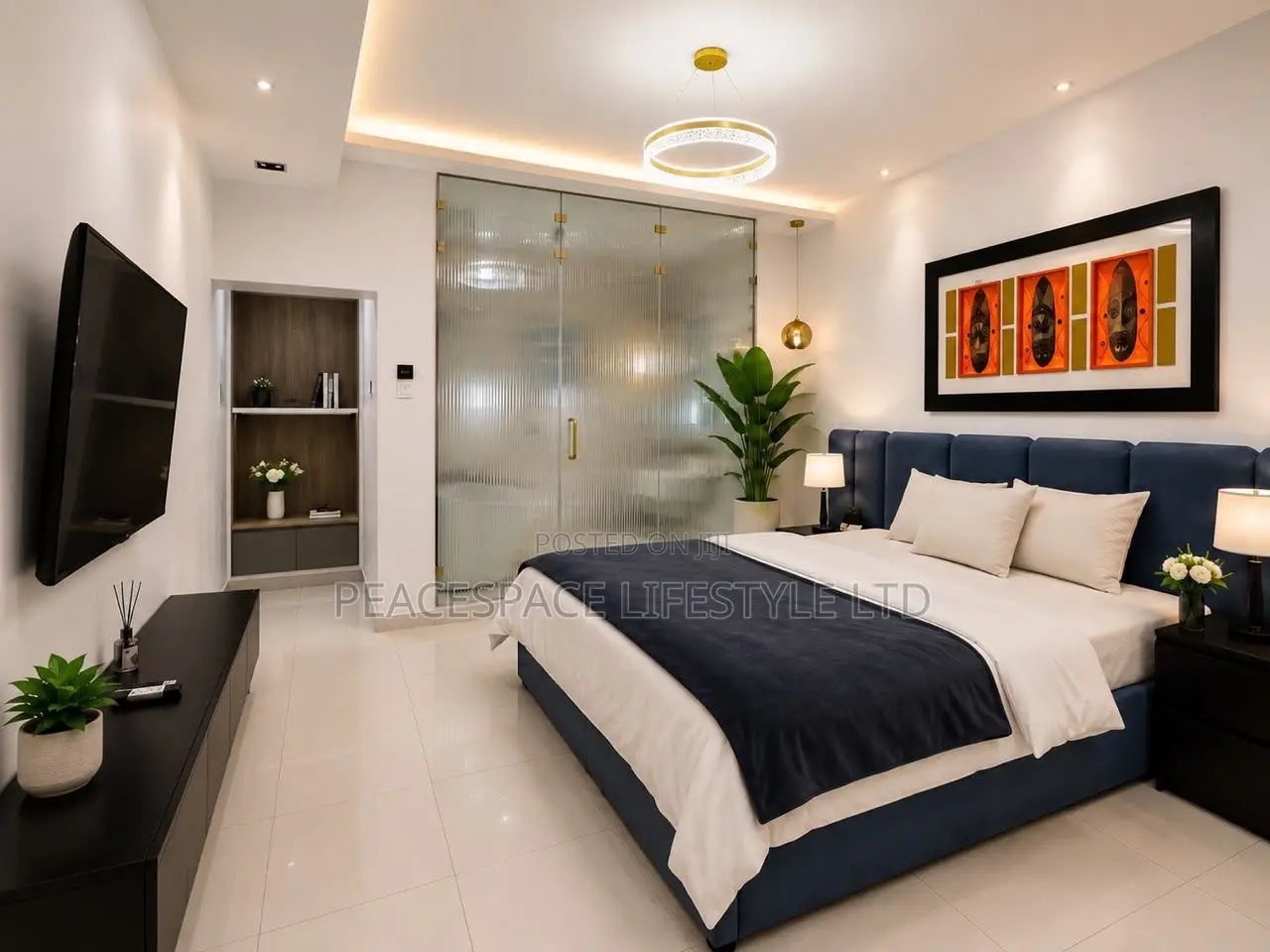 Smart 2 Bedroom Apartment Chevron Lekki With Gym and Swimming Pool in Chevron
