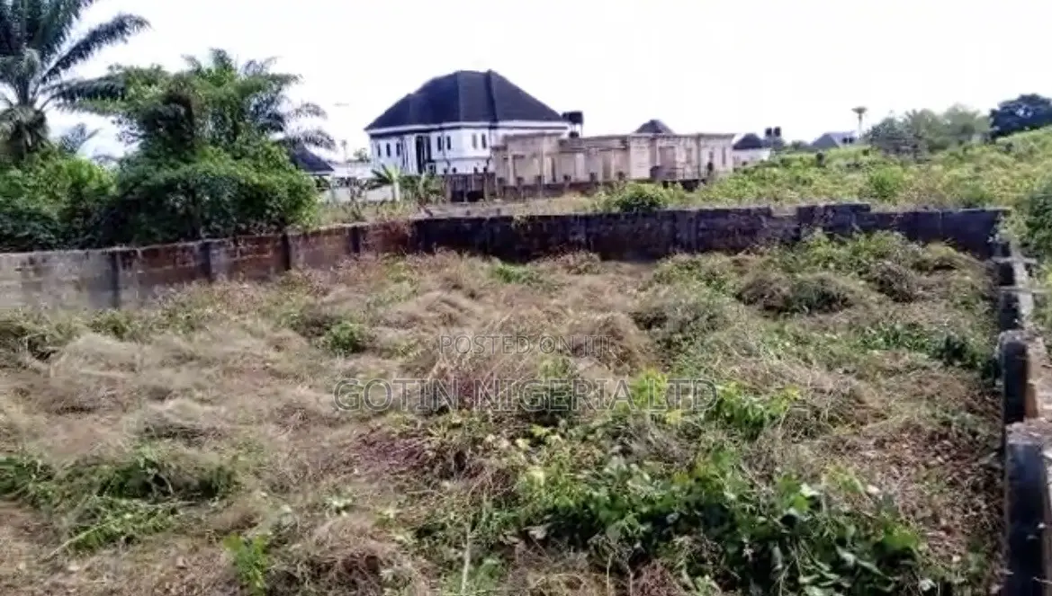 50×100ft Fenced Plot for Sale at Obagie, Off Airport Road in Benin City
