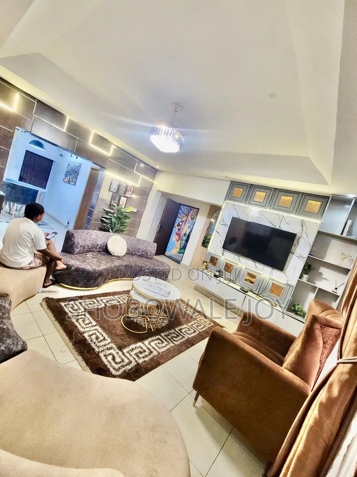 Furnished 3bdrm Apartment in Lbs, Off Lekki-Epe Expressway for rent in Off Lekki-Epe Expressway