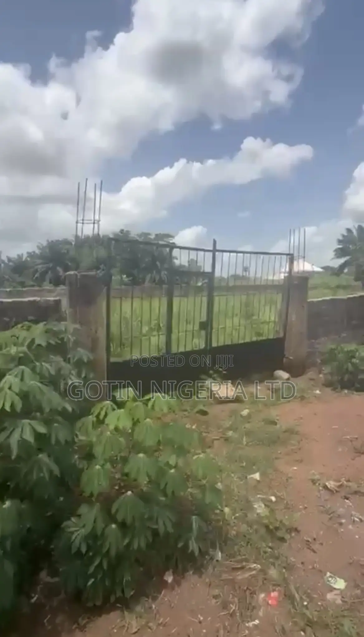 Fenced 100×100ft Land at Arougba Buvel in Benin City