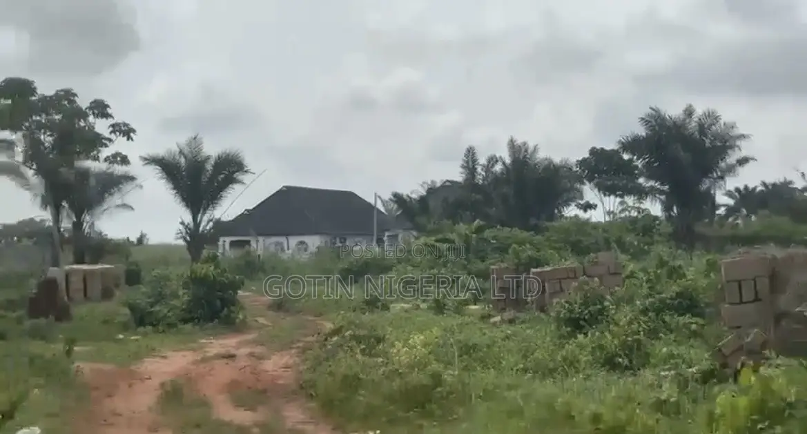 100×100ft Land, 5 Poles From Tarred Road, Iguadolor in Benin City
