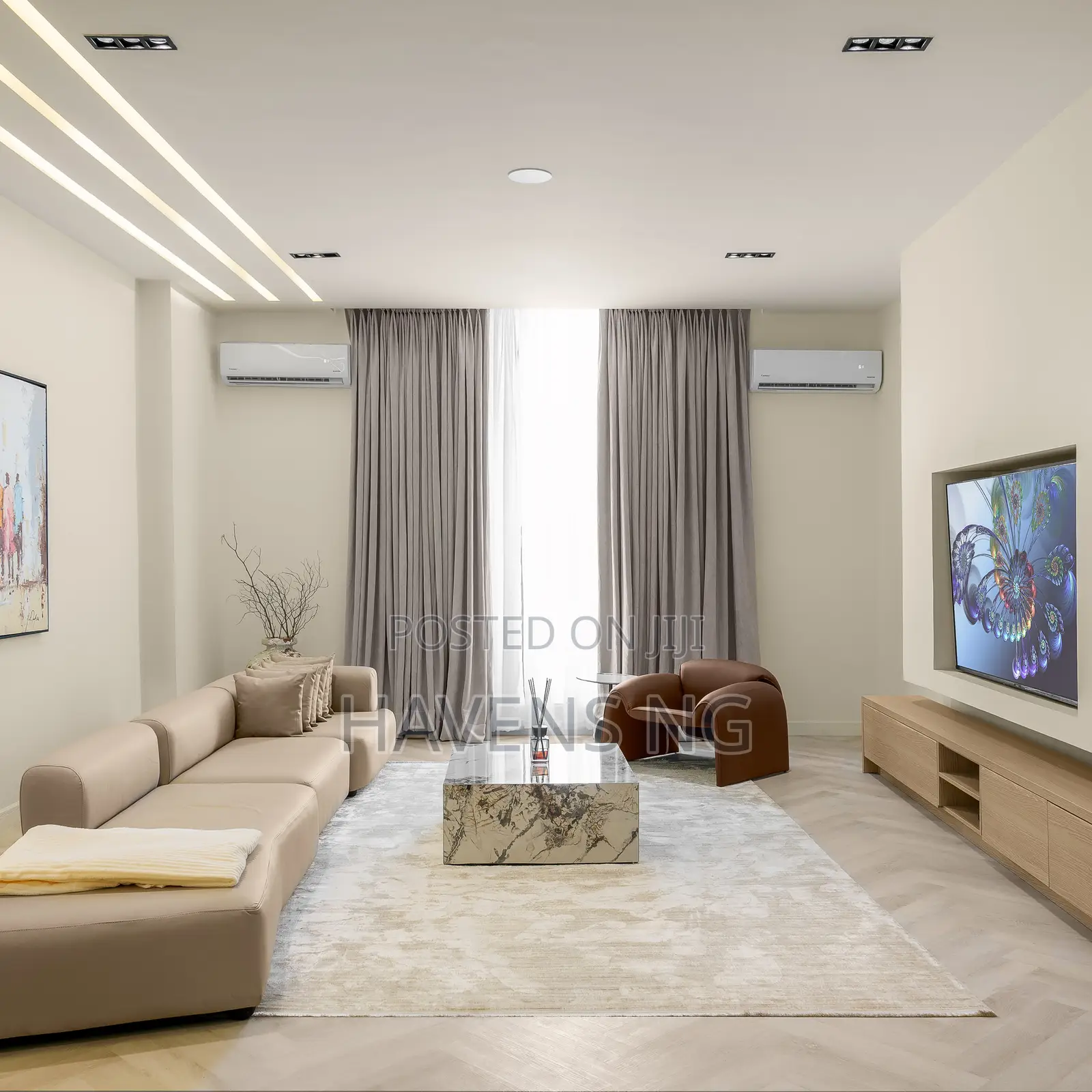 Brand New 2-Bedroom Apartment With Rooftop Pool in Lekki Phase 1