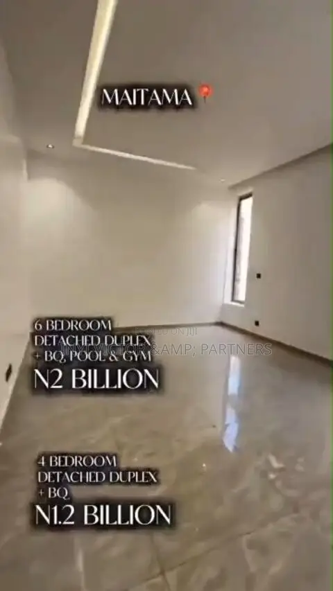 Furnished 6bdrm Duplex in Maitama for sale in Maitama