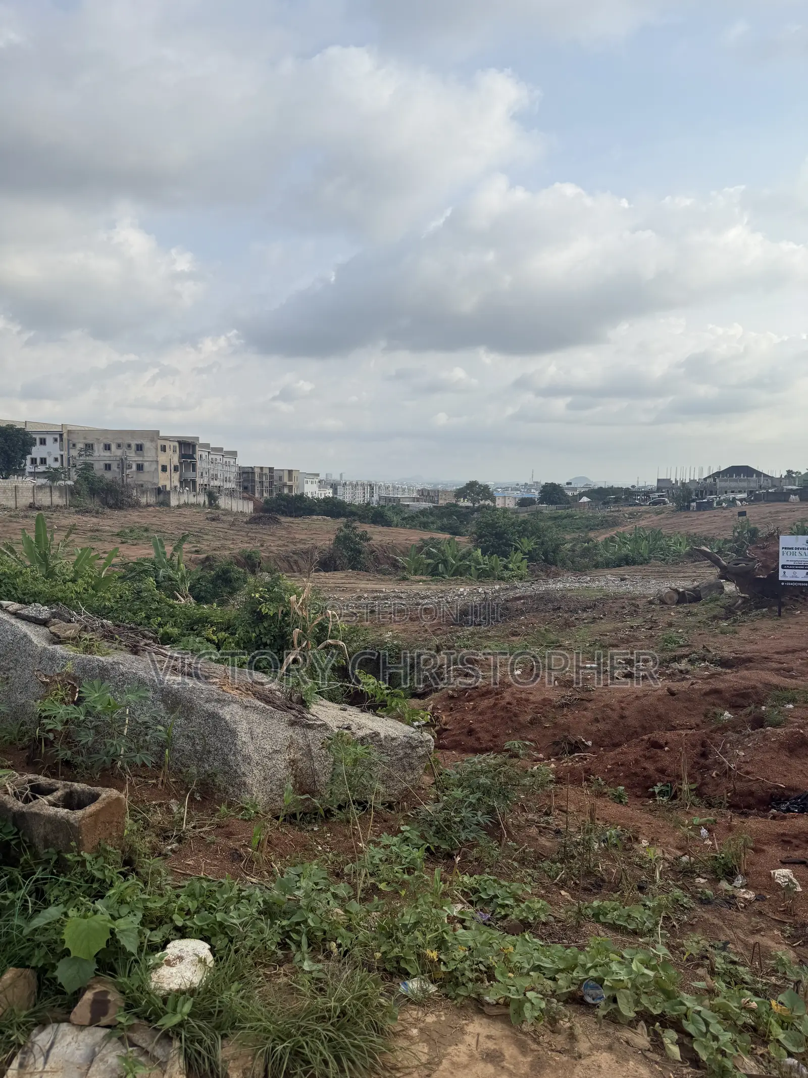 1.8 Hectares Mixed Use Land in Katampe (Main)