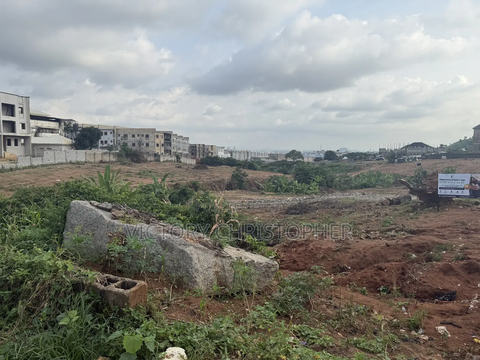 1.8 Hectares Mixed Use Land in Katampe (Main)