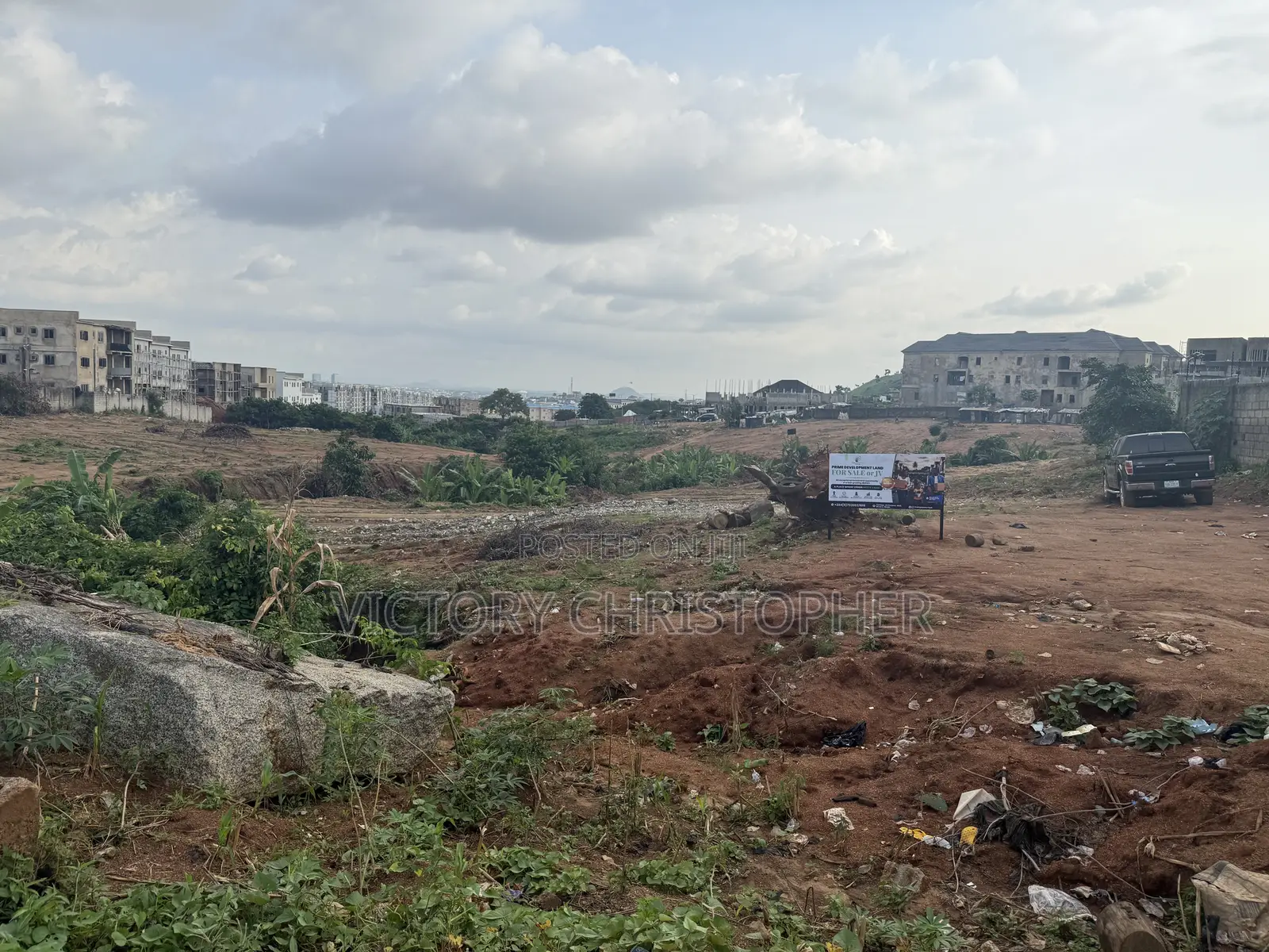 1.8 Hectares Mixed Use Land in Katampe (Main)