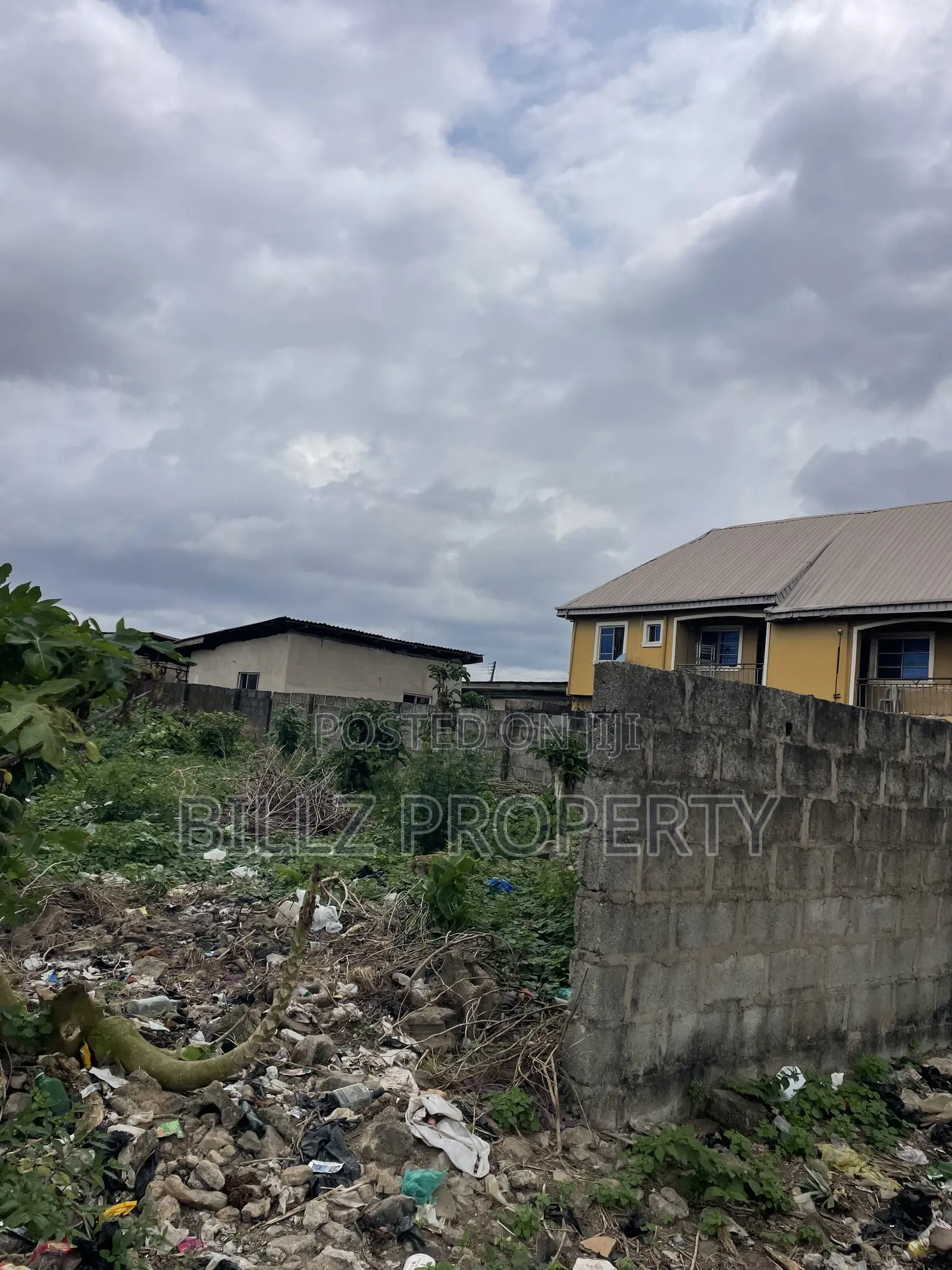A Standard Half Plot of Land in a Serene and Quiet Environment in Abule Egba