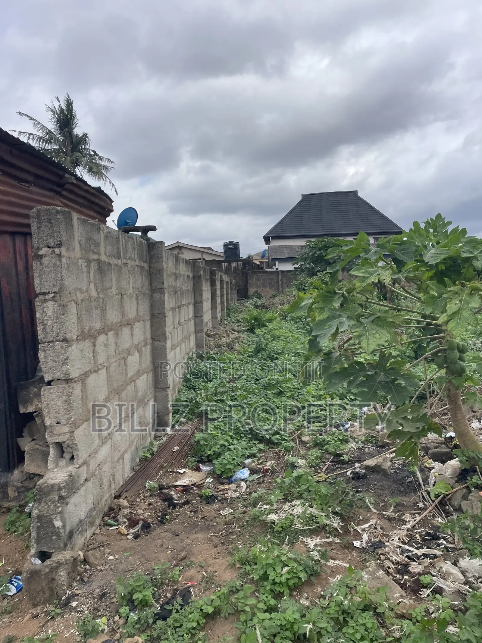 A Standard Half Plot of Land in a Serene and Quiet Environment in Abule Egba