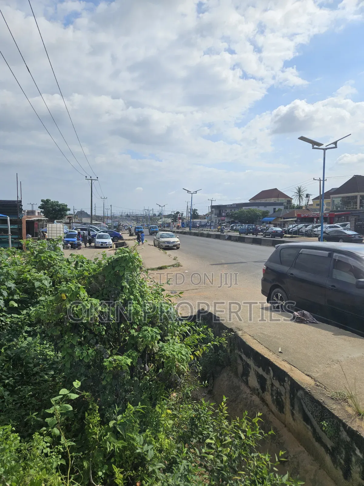 Two Plot Fence Facing Osogbo Ikinrun Road in Osogbo