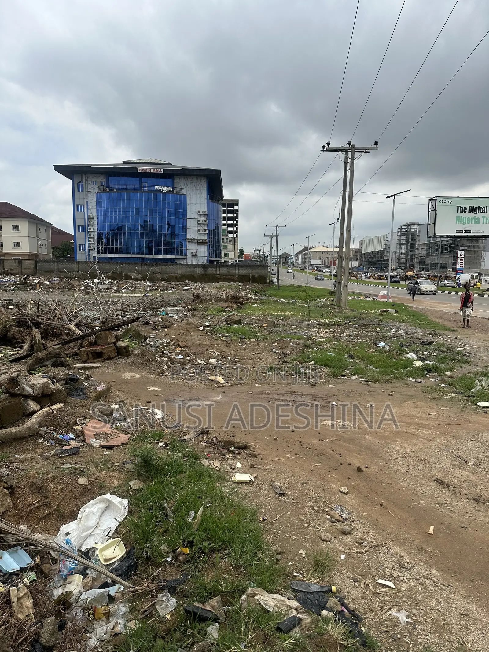 1800sqm of Commercial Land at Jabi Abuja Nigeria in Jabi