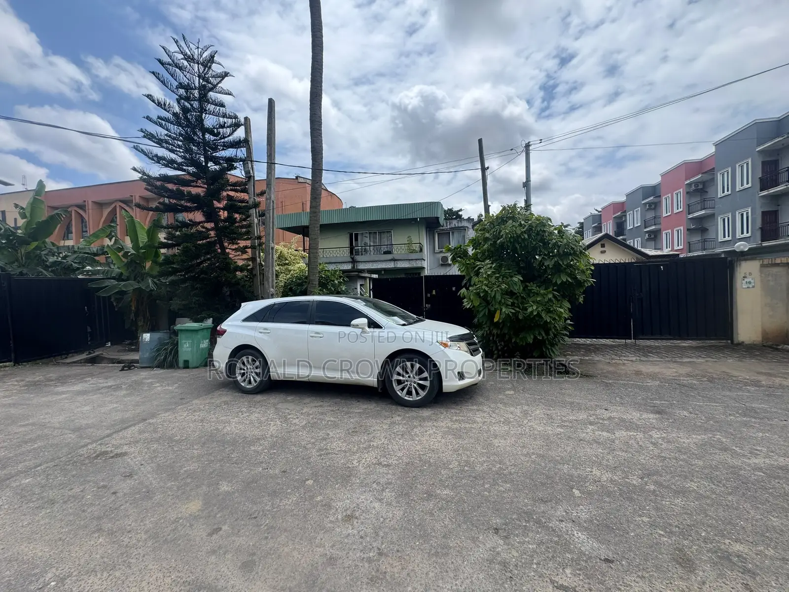 Land Measuring 557sqm With Duplex Structure on It at Ikeja in Opebi