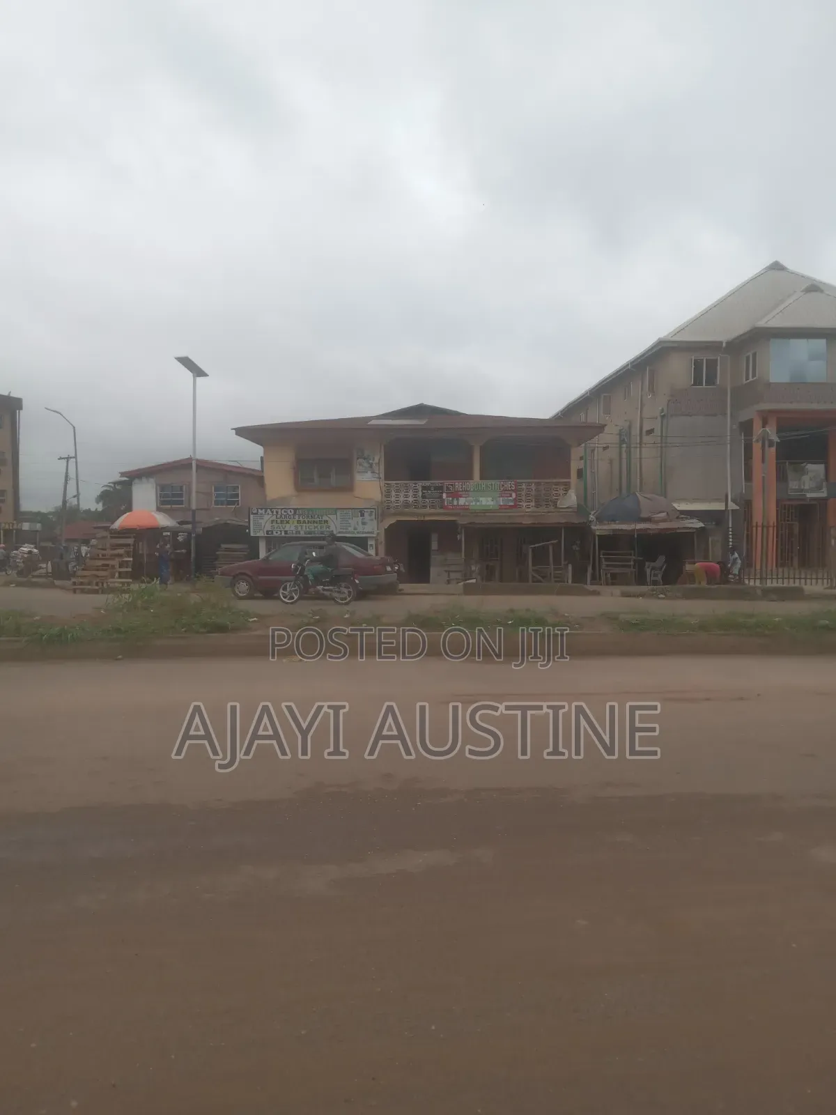Building for Sale Along Hospital Road in Akure