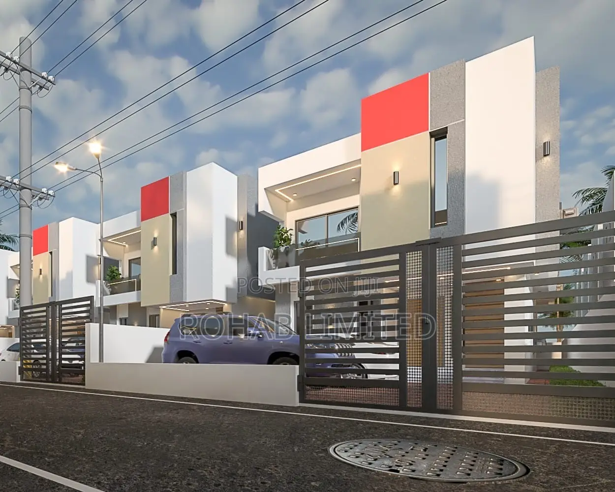 Furnished 3bdrm Duplex in Zularich Signature, Sangotedo for sale in Sangotedo