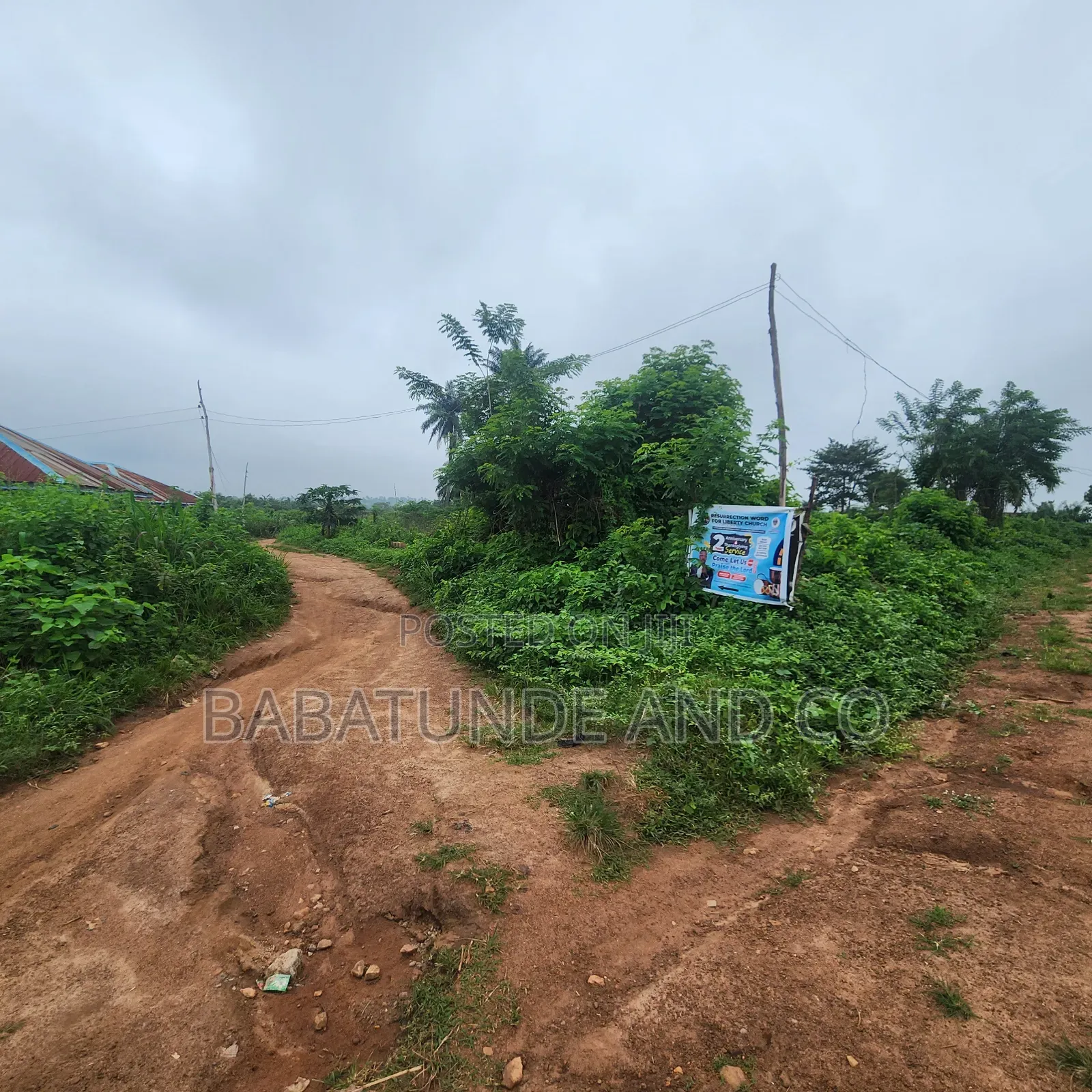 One Acre of Land for Sale in Moniya