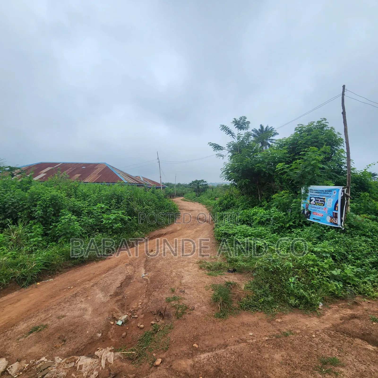 One Acre of Land for Sale in Moniya