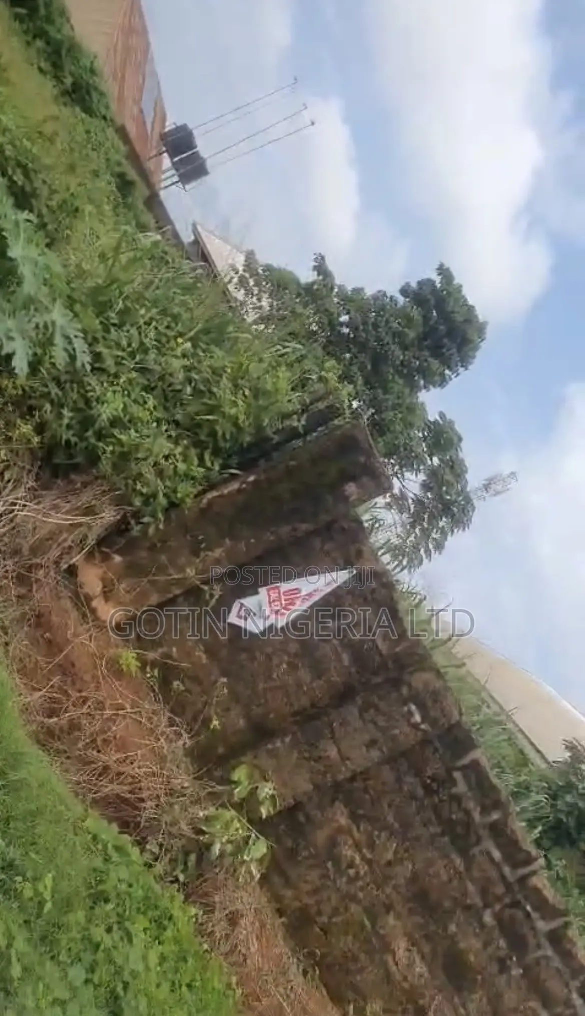 Fenced & Gated 100×100ft Land With 24-Hour Light, Uzebu in Benin City
