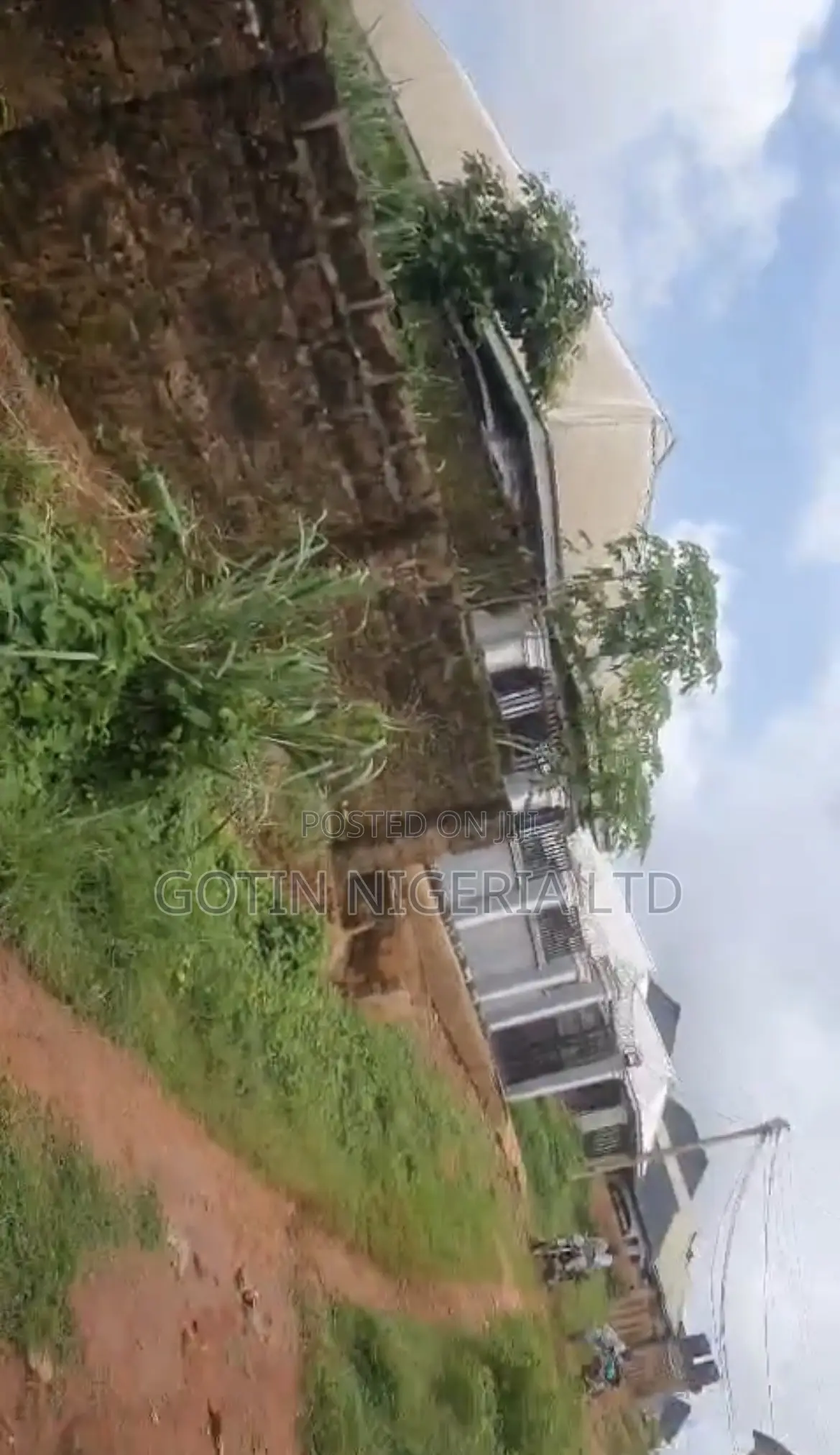Fenced & Gated 100×100ft Land With 24-Hour Light, Uzebu in Benin City
