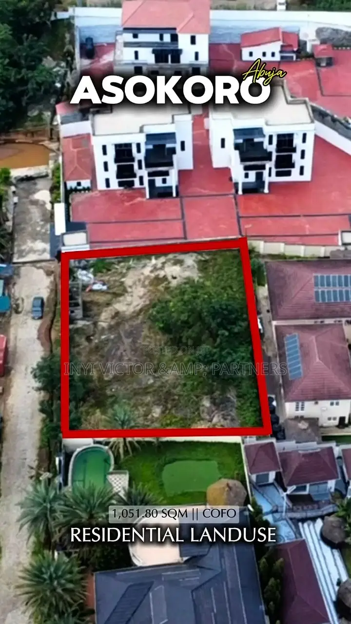 1,051sqm Prime Residential Land for Sale at Mabushi in Mabushi