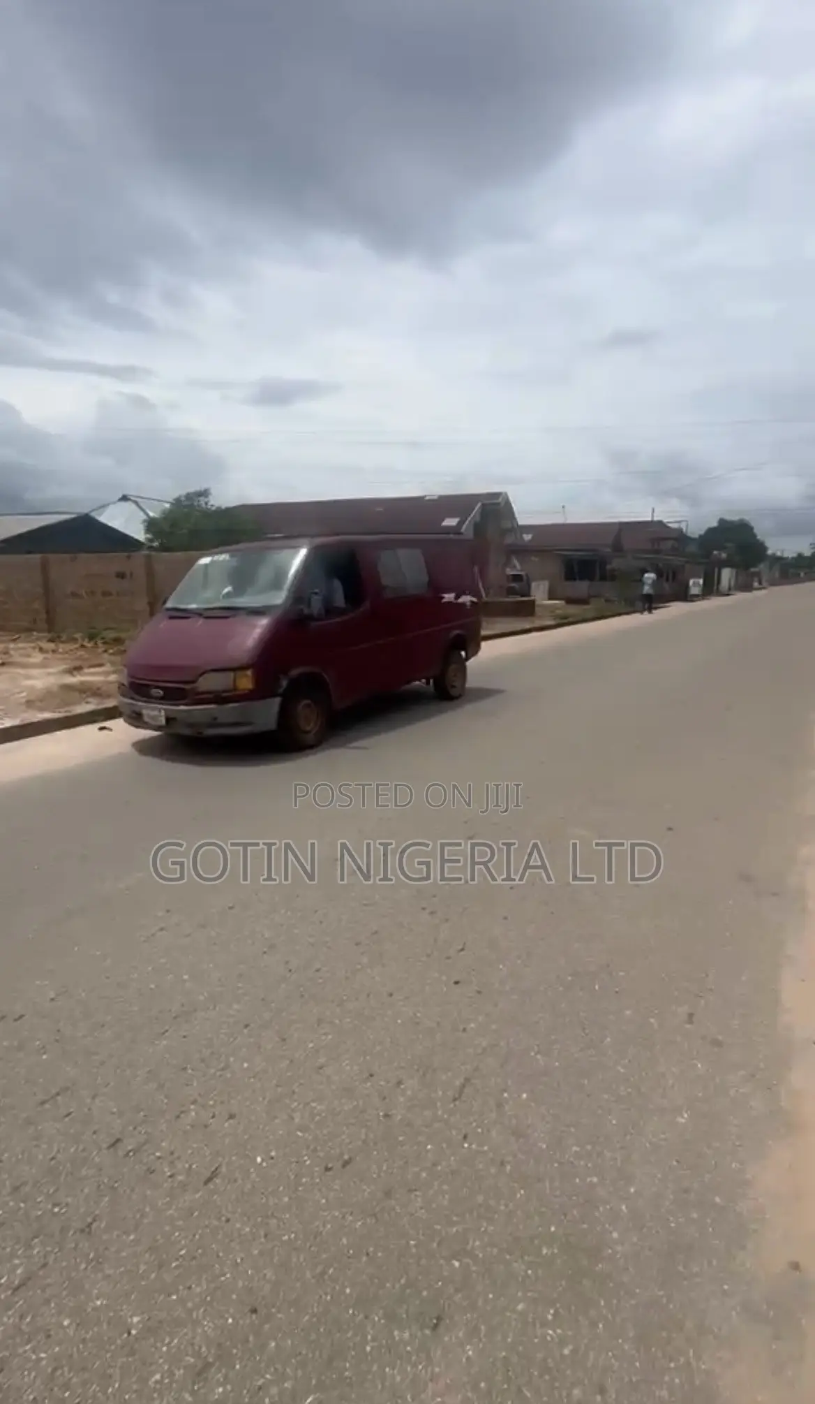 70×130ft Commercial Land on Okabere Tarred Road in Benin City