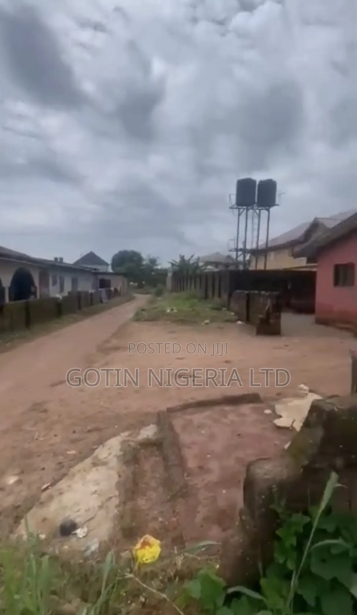 50×100ft Land Close to Road at Isihor in Benin City