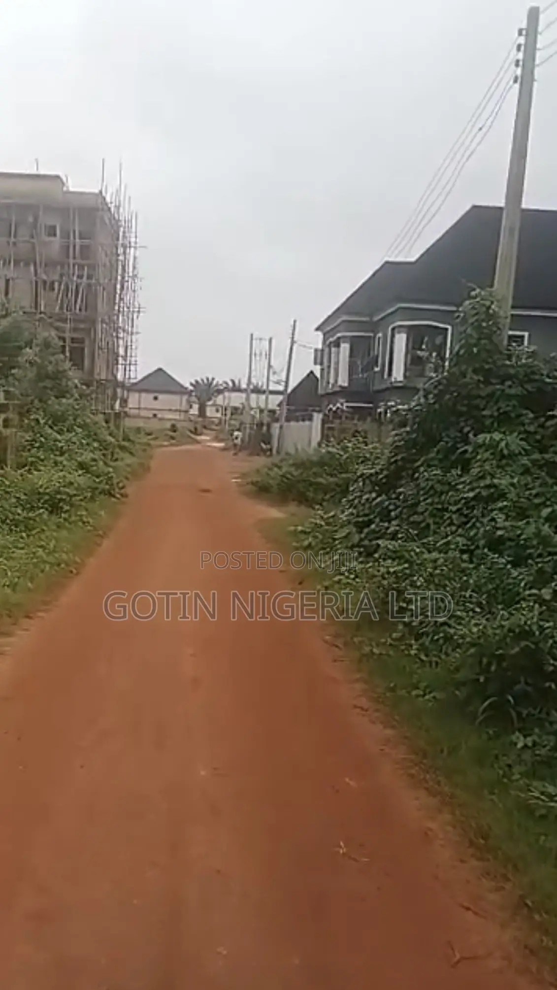 50×100ft Land With Building at Okabere in Benin City