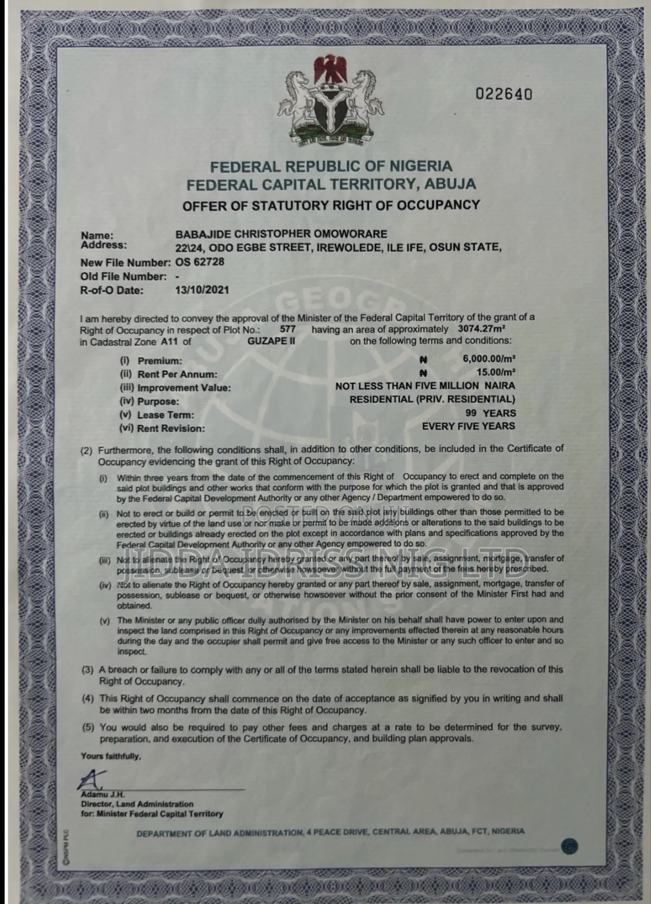 Guzape 2– Close to Gilmore Yard in Guzape District