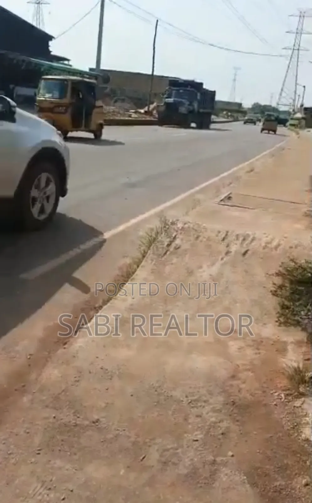 Mixed-Used Half Plot of Land Facing Aminkanle Road Off a I T Lagos in Abule Egba