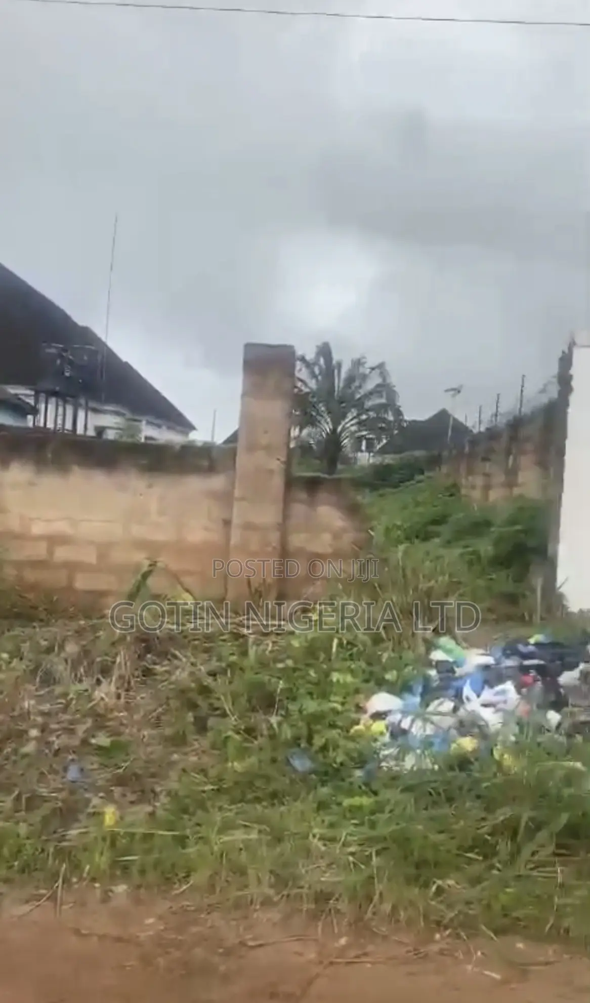 Fenced 50×100ft Land, Ogheghe Off Sapele Road in Benin City