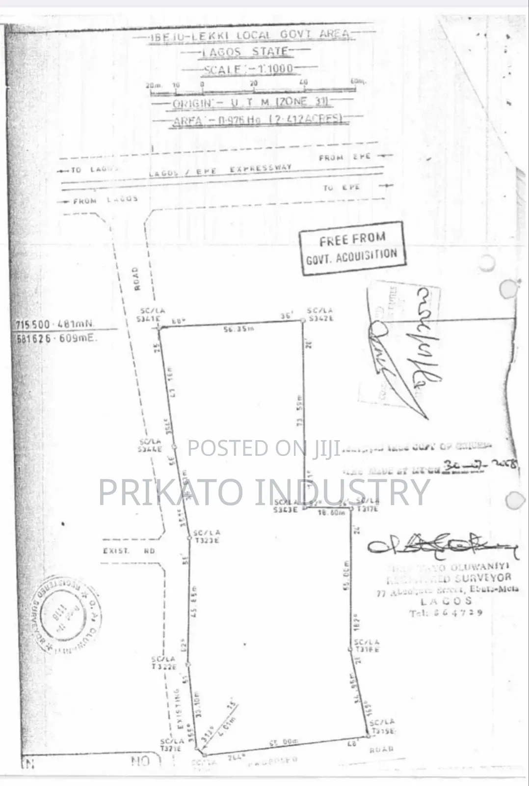A Plot of Land for Sell in Elemoro