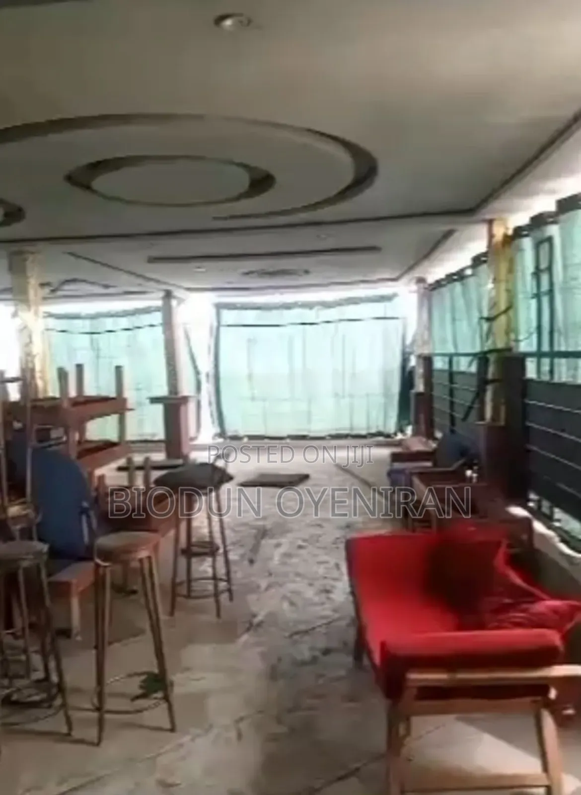 Spacious Hall ( Upstairs) for Lease at Alaguntan in Iyana Ipaja