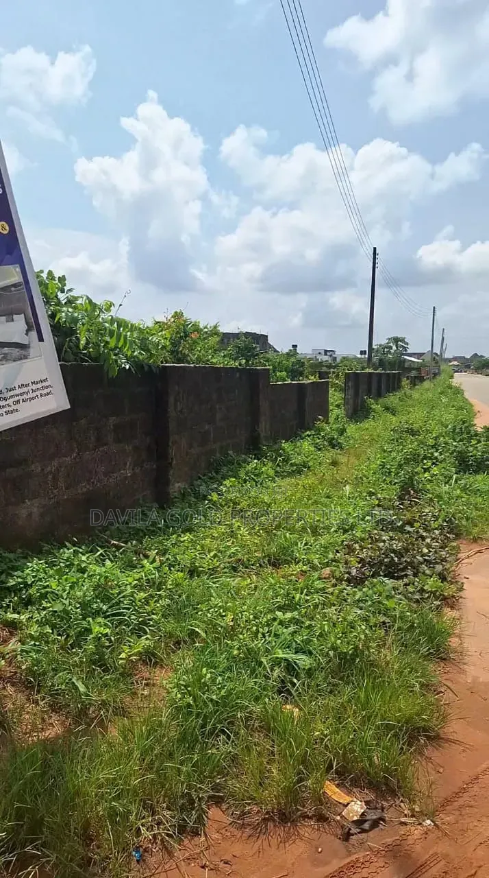 Prime Commercial Land Along Ugbor/Amagba Tarred Road in Benin City