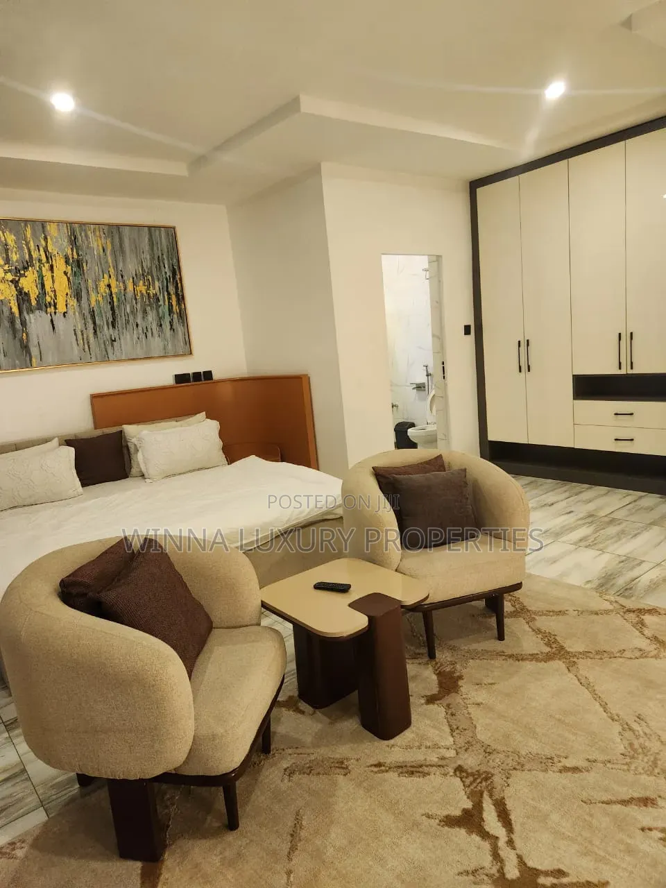 Furnished 3bdrm Apartment in Apo for rent in Apo District