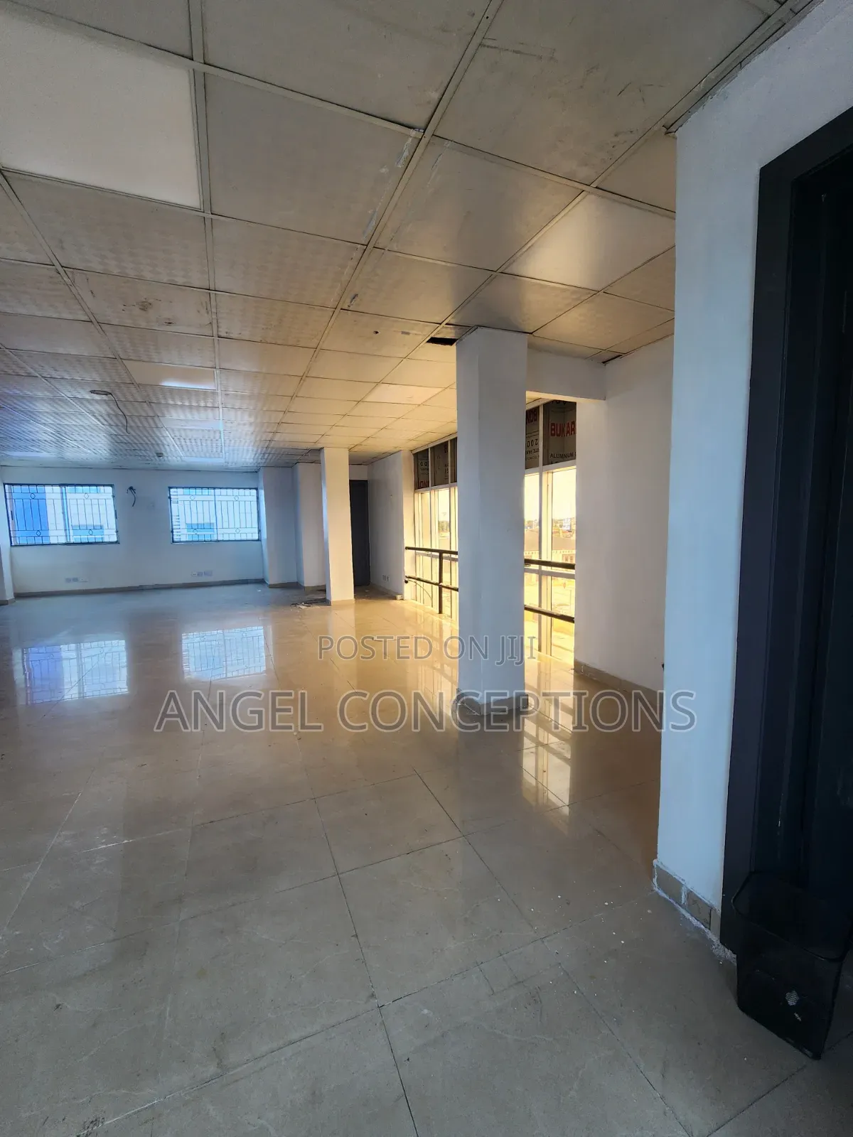 190 SQM Office Space Available on the 4th Floor in Yaba