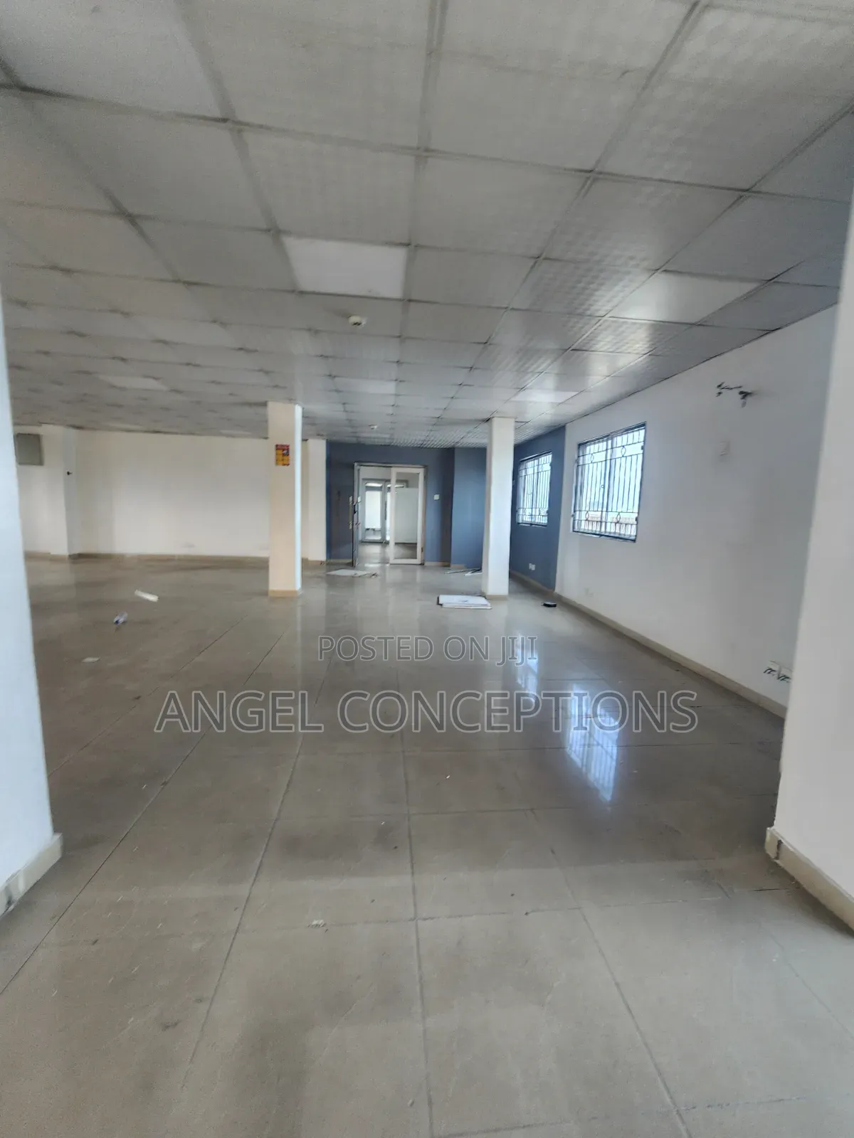 190 SQM Office Space Available on the 4th Floor in Yaba