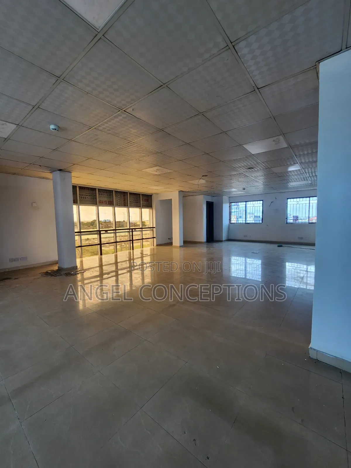 190 SQM Office Space Available on the 4th Floor in Yaba
