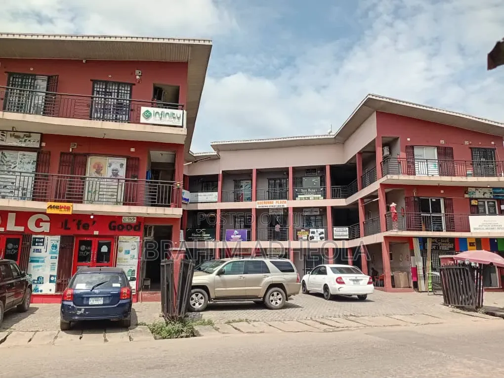 Plaza of 49shops in Obafemi Awolowo Way