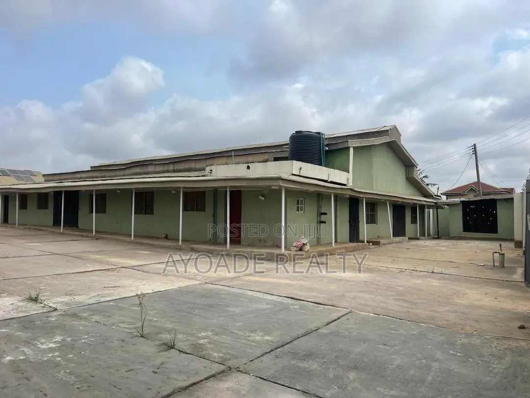 Warehouse With Offices + 2 Boreholes at New Garage Ibadan in Ibadan