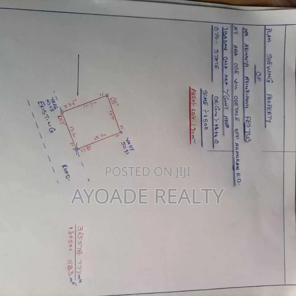 3bdrm House in Odeyale, Ibadan for sale in Ibadan