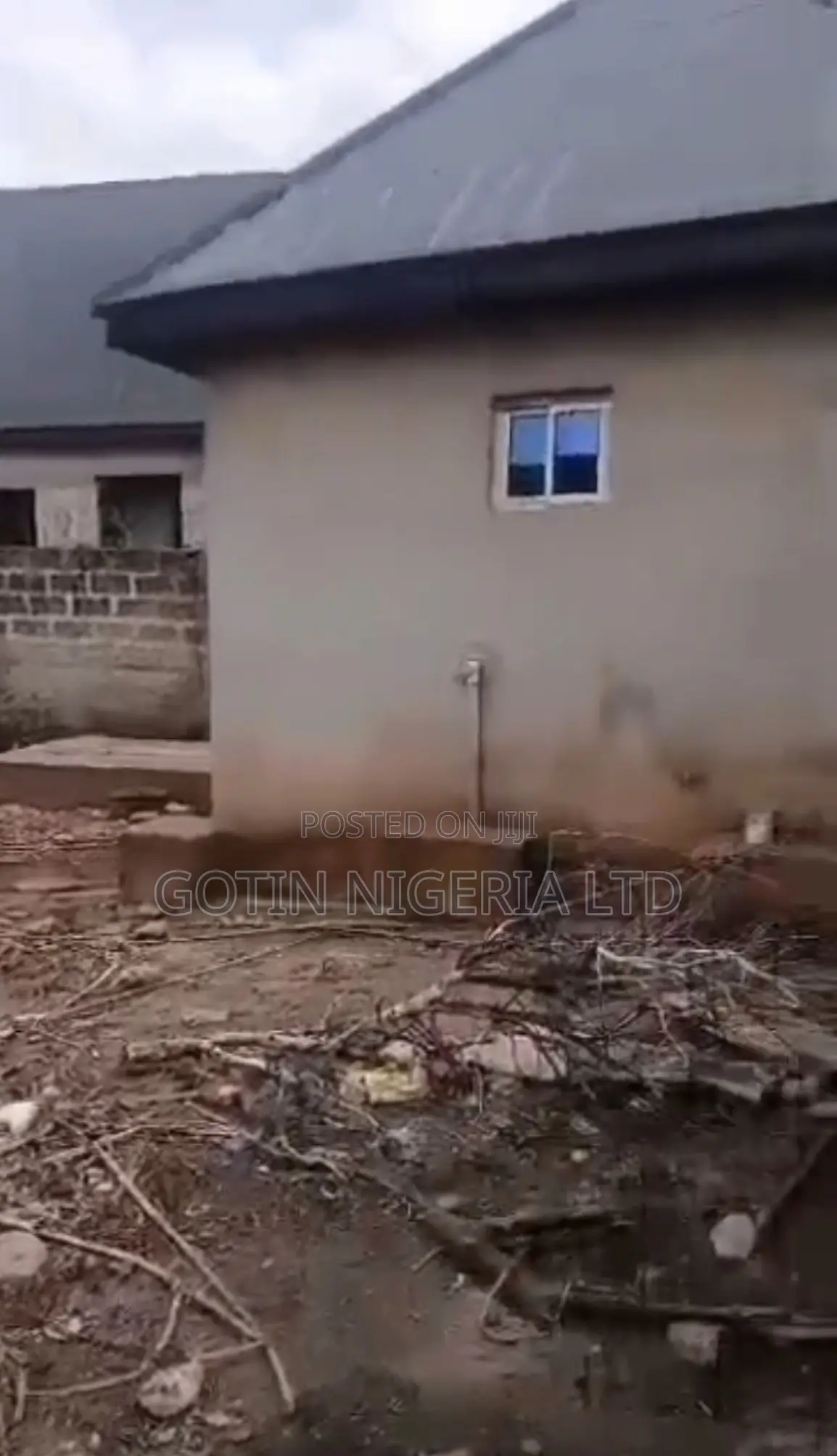 Fenced 100×100ft Land With Security House at Okabere in Benin City