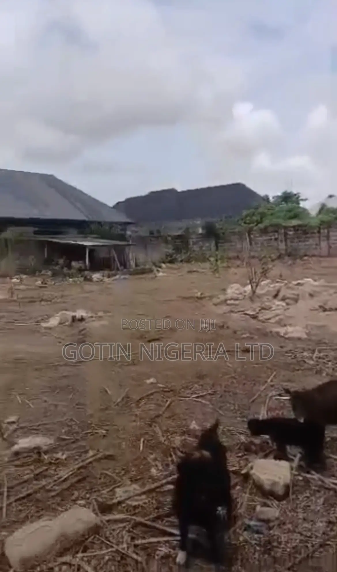 Fenced 100×100ft Land With Security House at Okabere in Benin City