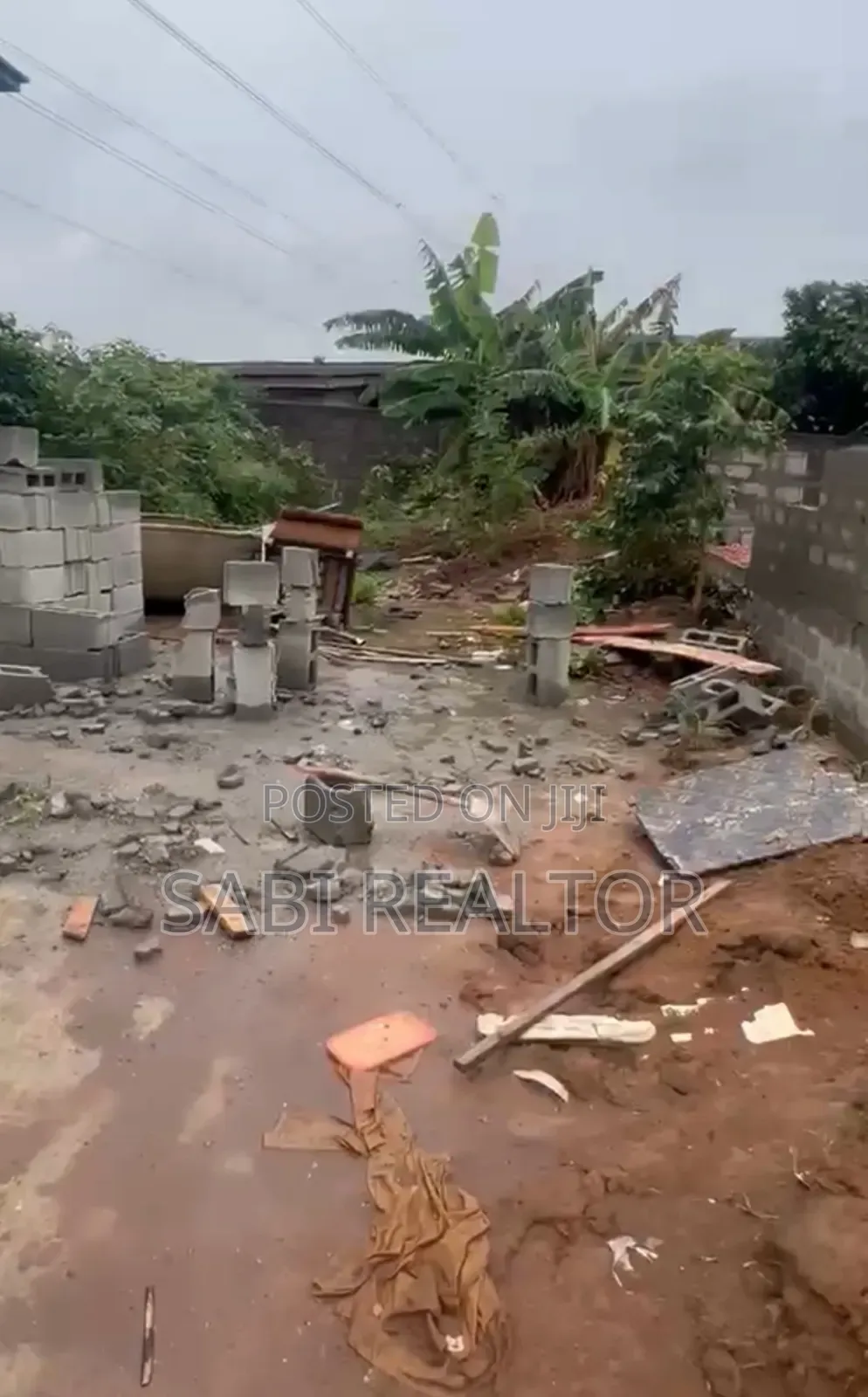 Half Plot Fenced Gated in Calm Street Close to Tarred Road  at Jankara in Alagbado