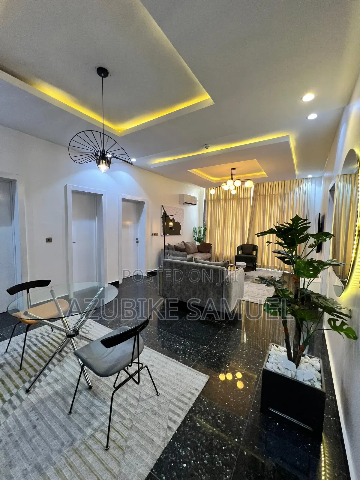 Furnished 2bdrm Block of Flats in Banana Island for rent in Banana Island