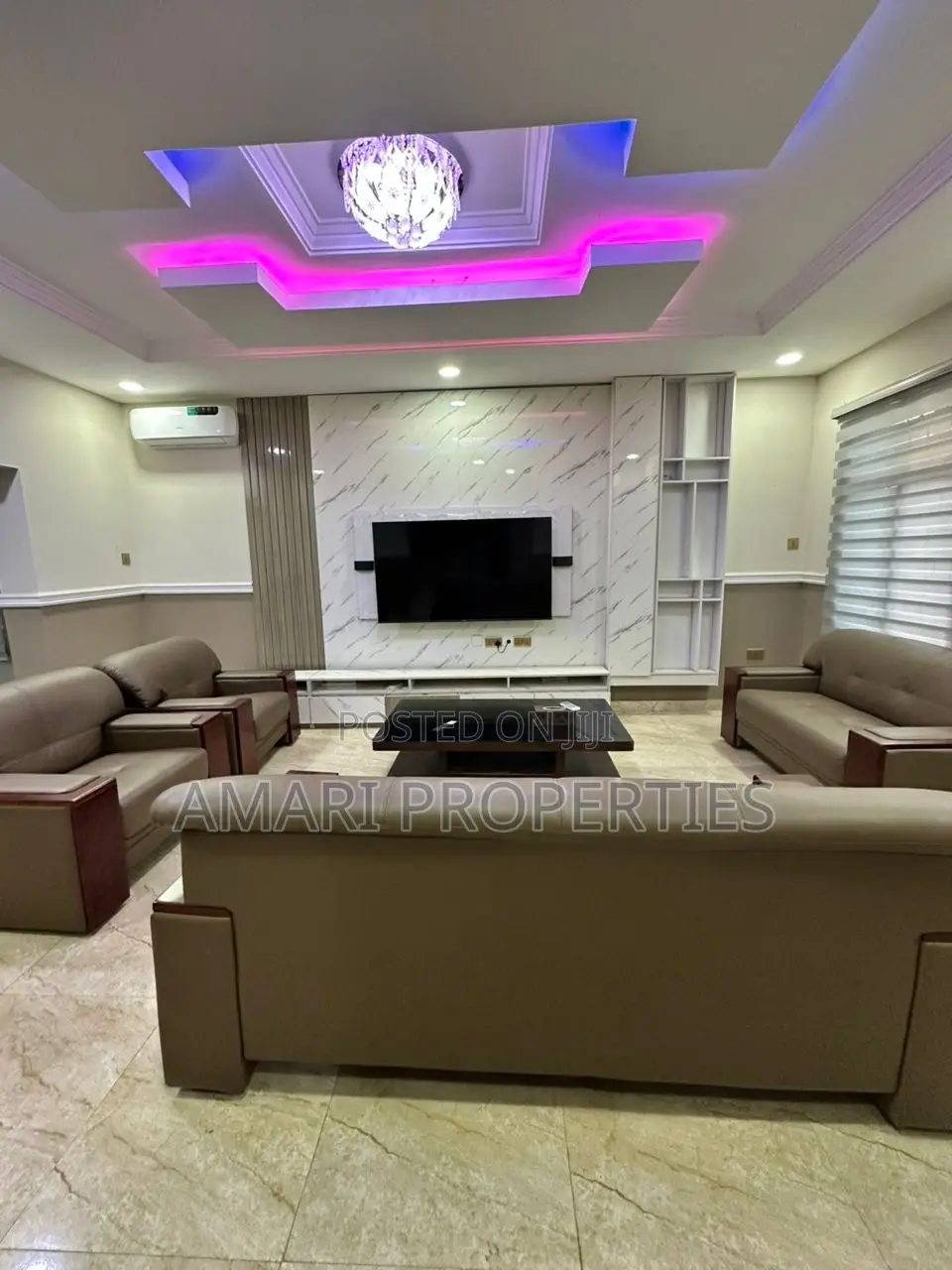 Furnished 3bdrm Duplex in Amen Estate, Eleko for rent in Eleko