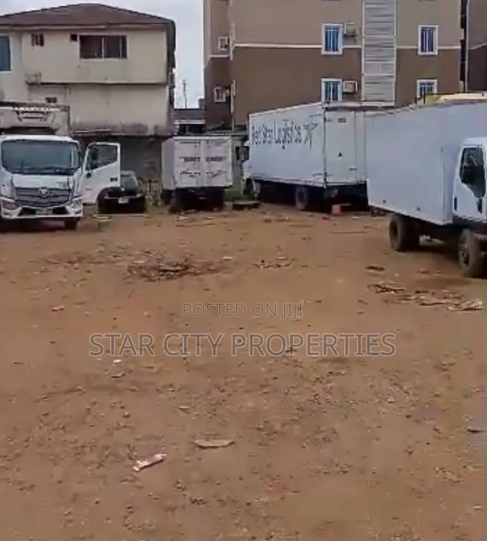 3 and Half Plots of Land Fenced Round With Gate in Ajao Estate