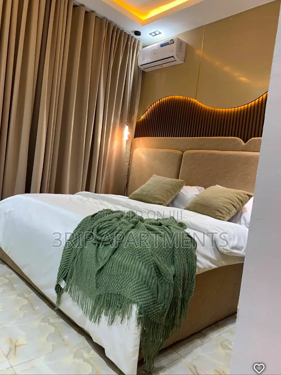 Spacious 3 Bedroom Apartment Wuye, Abuja. in Wuye