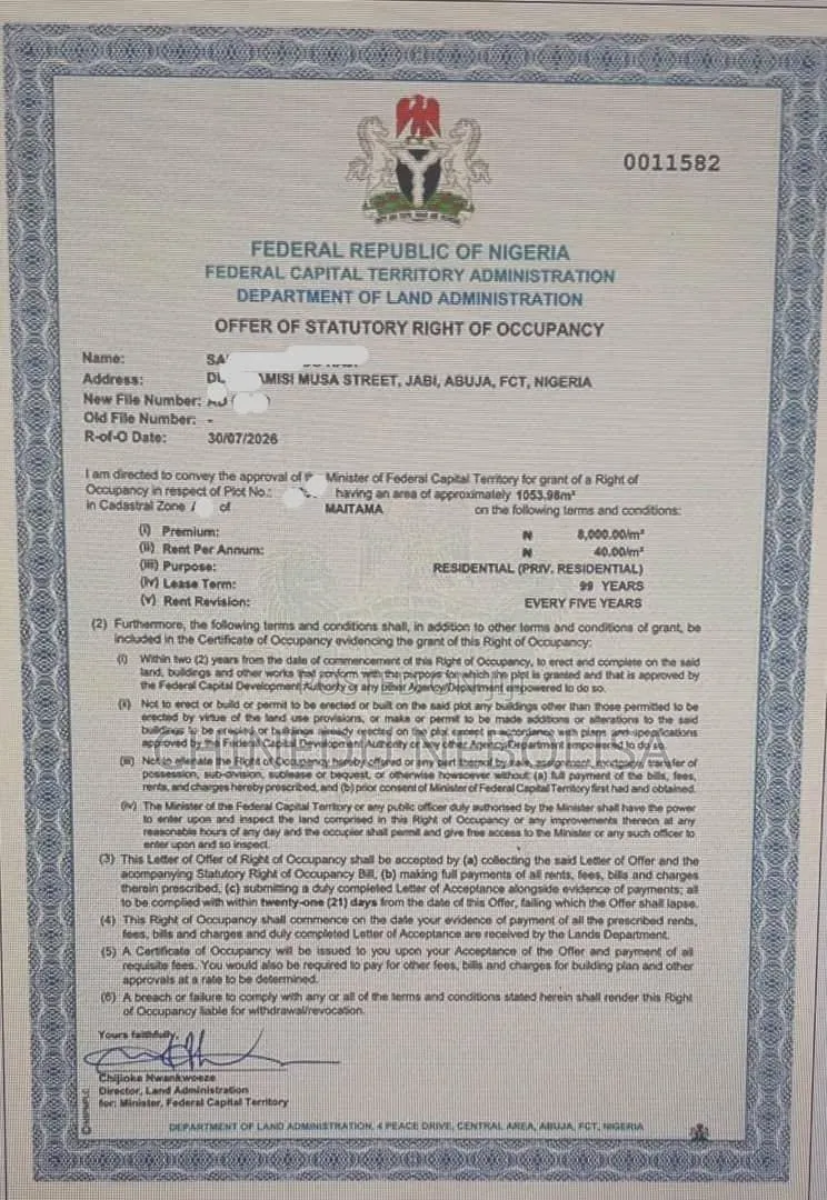 Urgent Sale Out in Gwarinpa