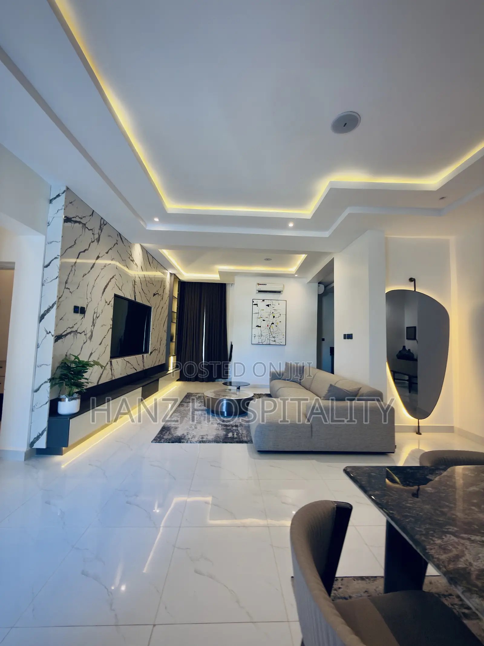 Ultra-Luxury Smart 2-Bedroom Shortlet Apartment in Guzape, Abuja in Guzape District